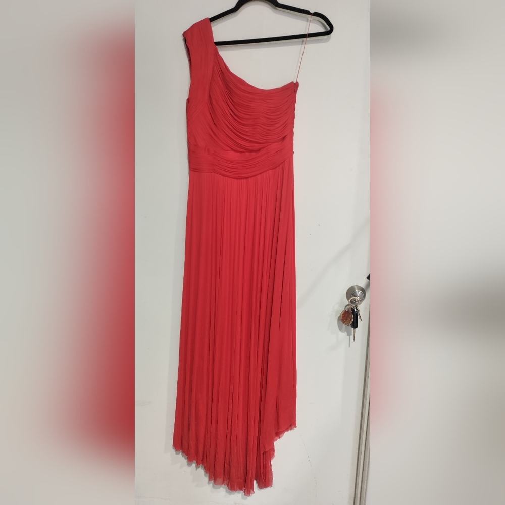 Willow tomato red cocktail dress